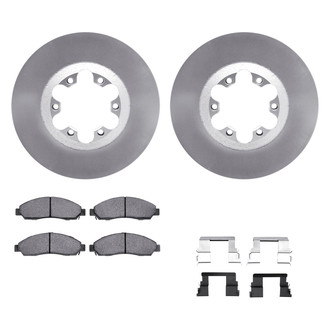 DFC® - Geospec Plain Front Brake Kit with Ultimate Duty Performance Brake Pads