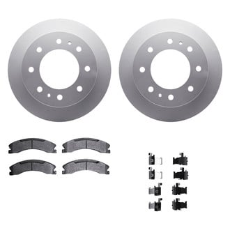 DFC® - Geospec Plain Rear Brake Kit with Ultimate Duty Performance Brake Pads