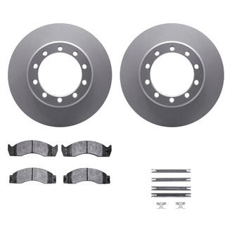 DFC® - Geospec Plain Front Brake Kit with Ultimate Duty Performance Brake Pads