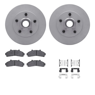 DFC® - Geospec Plain Front Brake Kit with Ultimate Duty Performance Brake Pads