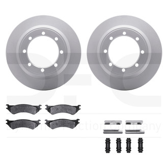DFC® - Geospec Plain Rear Brake Kit with Ultimate Duty Performance Brake Pads