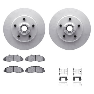 DFC® - Geospec Plain Front Brake Kit with Ultimate Duty Performance Brake Pads