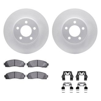 DFC® - Geospec Plain Front Brake Kit with Ultimate Duty Performance Brake Pads