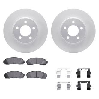 DFC® - Geospec Plain Front Brake Kit with Ultimate Duty Performance Brake Pads