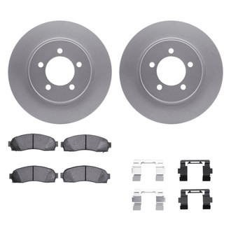 DFC® - Geospec Plain Front Brake Kit with Ultimate Duty Performance Brake Pads
