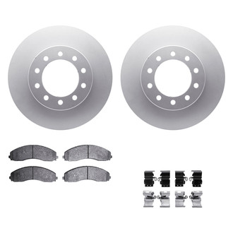 DFC® - Geospec Plain Front Brake Kit with Ultimate Duty Performance Brake Pads
