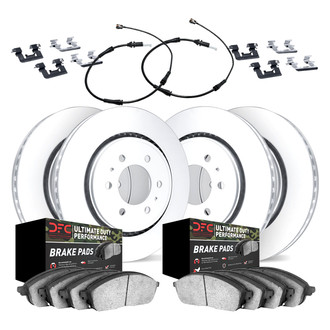 DFC® - Geospec Plain Brake Kit with Ultimate Duty Performance Brake Pads