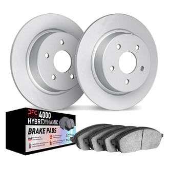 DFC® - Geospec Plain Brake Kit with 4000 HybriDynamic Brake Pads