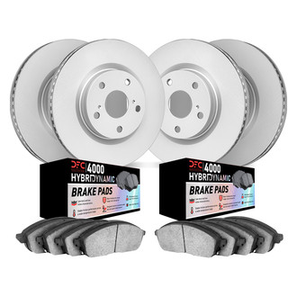 DFC® - Geospec Plain Front and Rear Brake Kit with 4000 HybriDynamic Brake Pads