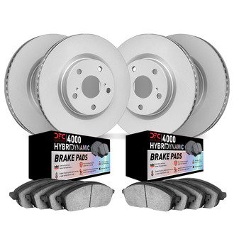 DFC® - Geospec Plain Brake Kit with 4000 HybriDynamic Brake Pads