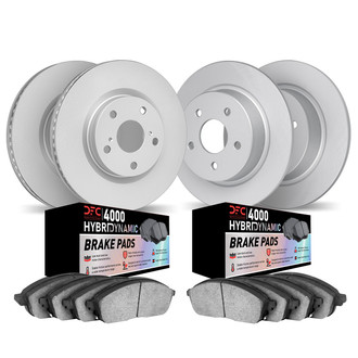 DFC® - Geospec Plain Brake Kit with 4000 HybriDynamic Brake Pads