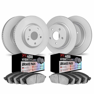 DFC® - Geospec Plain Brake Kit with 4000 HybriDynamic Brake Pads