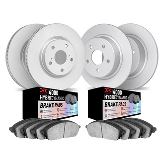 DFC® - Geospec Plain Front and Rear Brake Kit with 4000 HybriDynamic Brake Pads