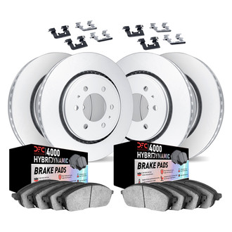 DFC® - Geospec Plain Brake Kit with 4000 HybriDynamic Brake Pads