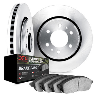 DFC® - Slotted Front Brake Kit with Ultimate Duty Performance Brake Pads