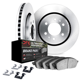 DFC® - Slotted Rear Brake Kit with Ultimate Duty Performance Brake Pads