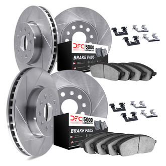 DFC® - Slotted Brake Kit with 5000 Advanced Brake Pads