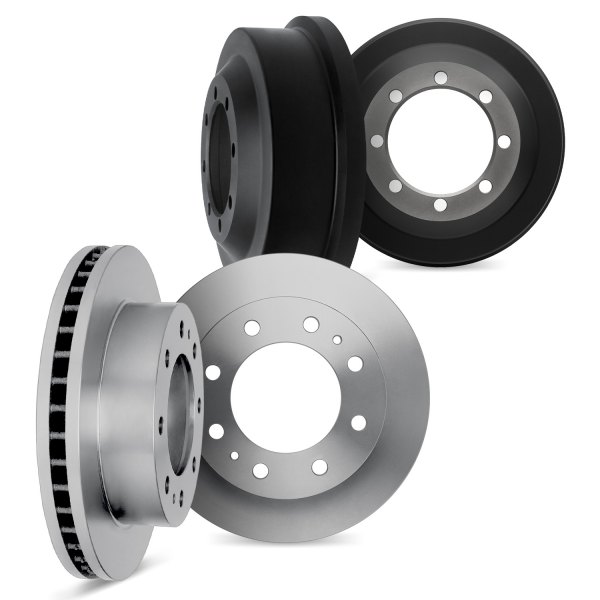 DFC® - 1-Piece Front and Rear Brake Rotor Set