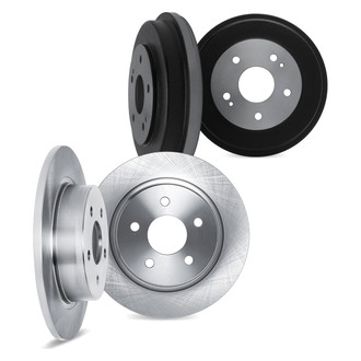 DFC® - Front and Rear Brake Rotor Set