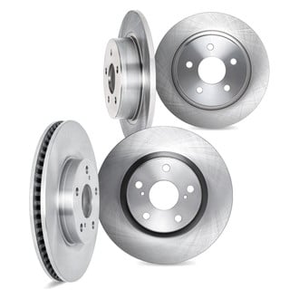 DFC® - Front and Rear Brake Rotor Set