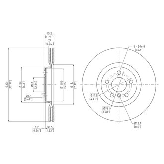 DFC® - GeoSpec® Brake Rotor