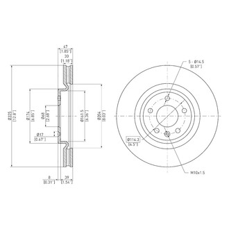 DFC® - GeoSpec® Brake Rotor