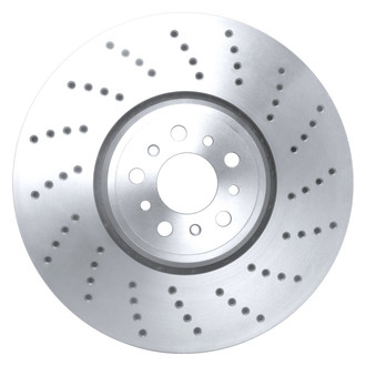 DFC® - Premium Drilled Front Passenger Side Brake Rotor