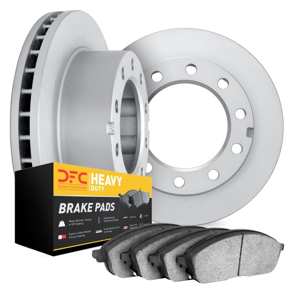 DFC® - Plain Front Brake Kit with Heavy Duty Brake Pads