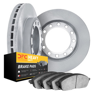 DFC® - Plain Front Brake Kit with Heavy Duty Brake Pads