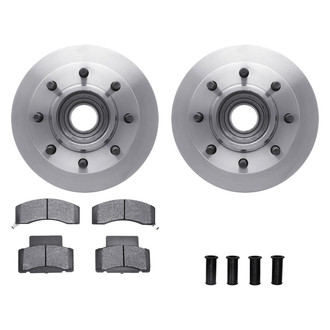 DFC® - Plain Front Brake Kit with Heavy Duty Brake Pads