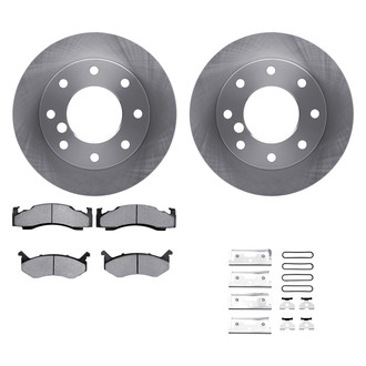 DFC® - Plain Front Brake Kit with Heavy Duty Brake Pads