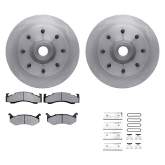 DFC® - Plain Front Brake Kit with Heavy Duty Brake Pads