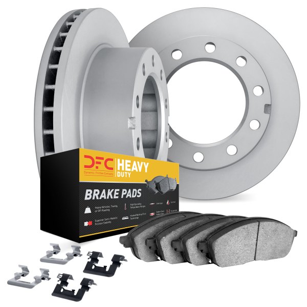 DFC® - Plain Rear Brake Kit with Heavy Duty Brake Pads
