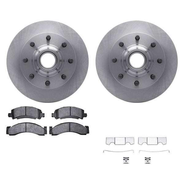 DFC® - Plain Front Brake Kit with Heavy Duty Brake Pads