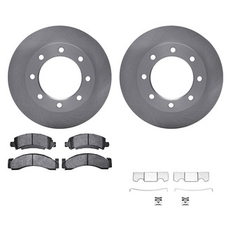 DFC® - Plain Front Brake Kit with Heavy Duty Brake Pads