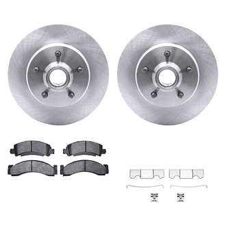 DFC® - Plain Front Brake Kit with Heavy Duty Brake Pads