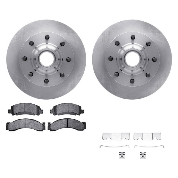 DFC® - Plain Front Brake Kit with Heavy Duty Brake Pads