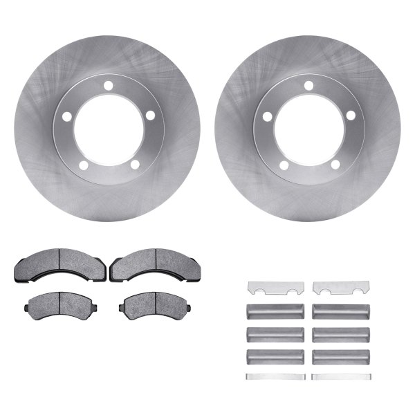 DFC® - Plain Front Brake Kit with Heavy Duty Brake Pads