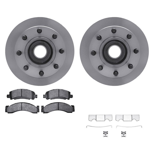 DFC® - Plain Front Brake Kit with Heavy Duty Brake Pads