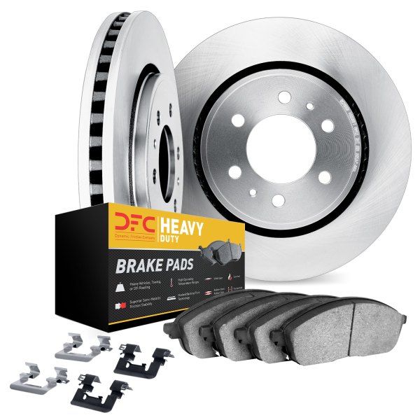 DFC® - Plain Front Brake Kit with Heavy Duty Brake Pads