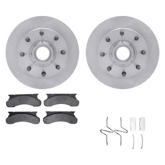 DFC® - Plain Front Brake Kit with Heavy Duty Brake Pads