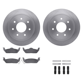 DFC® - Plain Rear Brake Kit with Heavy Duty Brake Pads