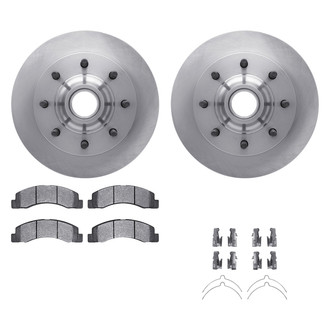 DFC® - Plain Front Brake Kit with Heavy Duty Brake Pads