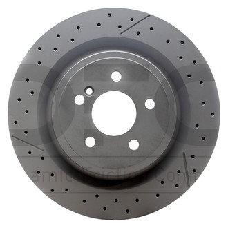DFC® - Premium Drilled and Slotted Rear Brake Rotor