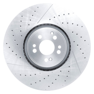 DFC® - Premium Drilled and Slotted Front Brake Rotor
