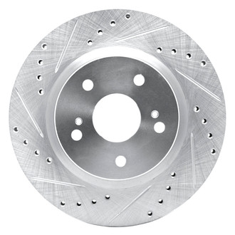 DFC® - Premium Drilled and Slotted Front Driver Side Brake Rotor