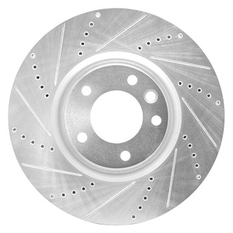 DFC® - Premium Drilled and Slotted Front Driver Side Brake Rotor
