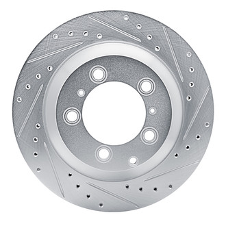 DFC® - Premium Drilled and Slotted Rear Passenger Side Brake Rotor