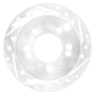 DFC® - Premium Drilled and Slotted Rear Passenger Side Brake Rotor