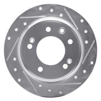 DFC® - Premium Drilled and Slotted Rear Passenger Side Brake Rotor